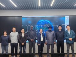 Visite de travail avec des partenaires leaders mondiaux dans le domaine de l'Intelligence Artificielle (IA)